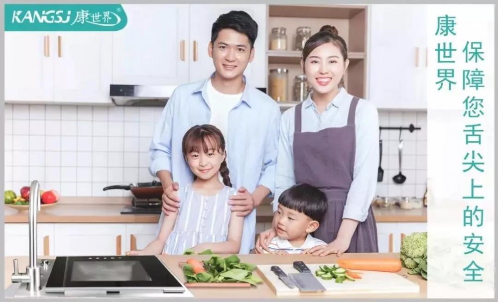 只知道不銹鋼水槽？太out了！現在都選擇康世界這種高顏值智能除農殘的水槽了！